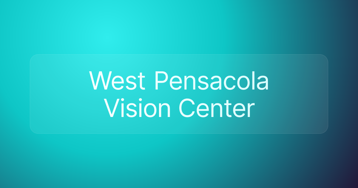 West Pensacola Vision Center