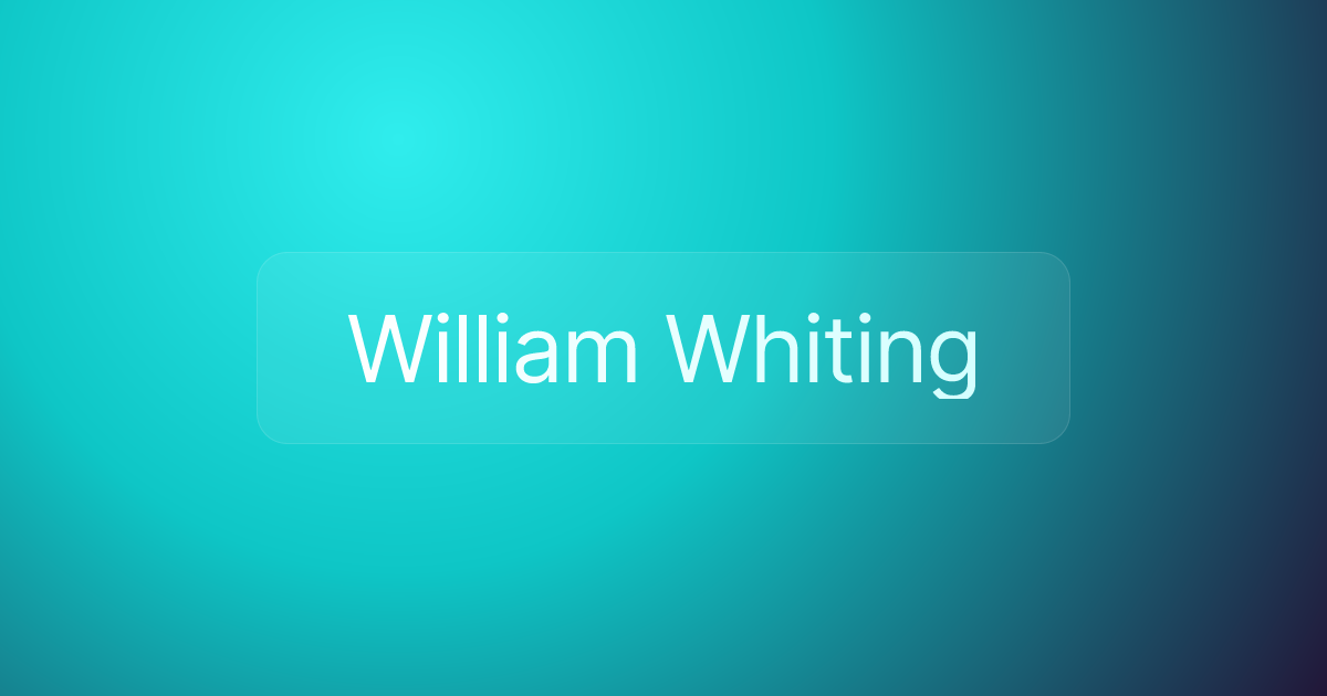 William Whiting