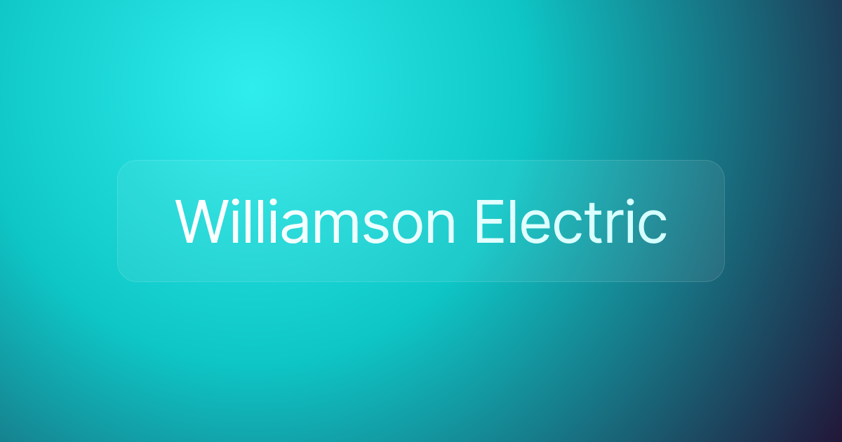 Williamson Electric
