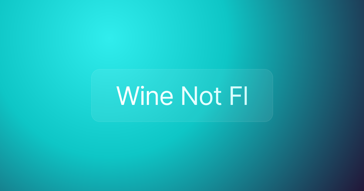 Wine Not Fl
