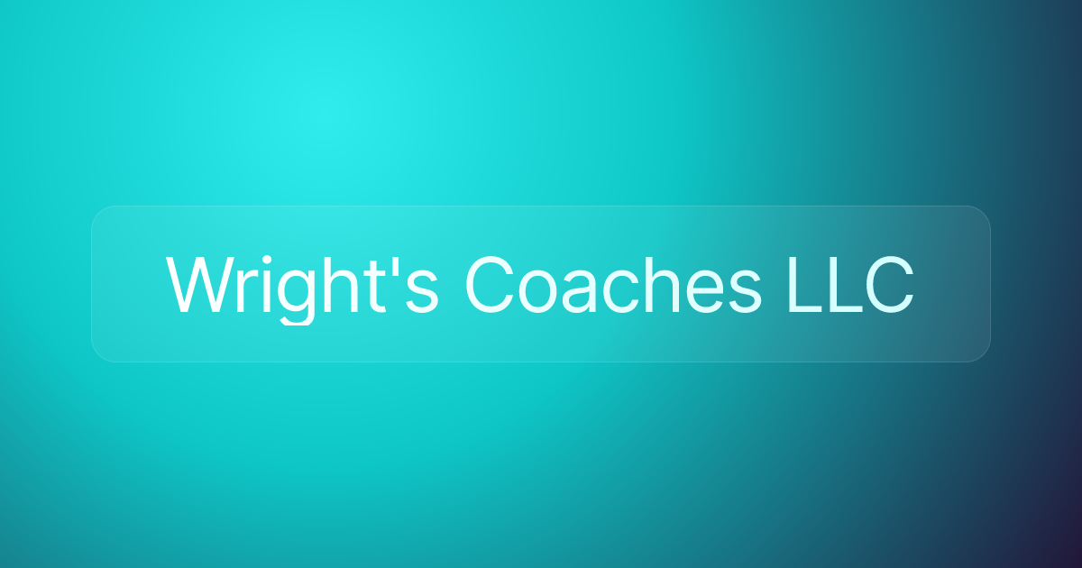 Wright's Coaches LLC