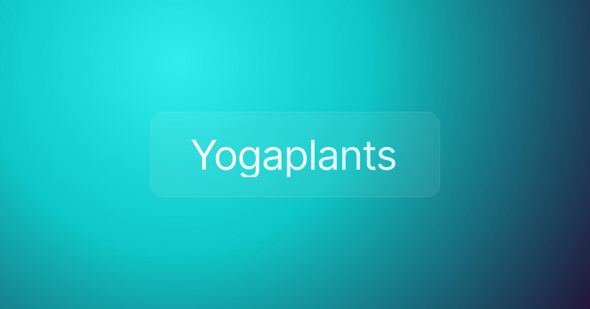 Yogaplants