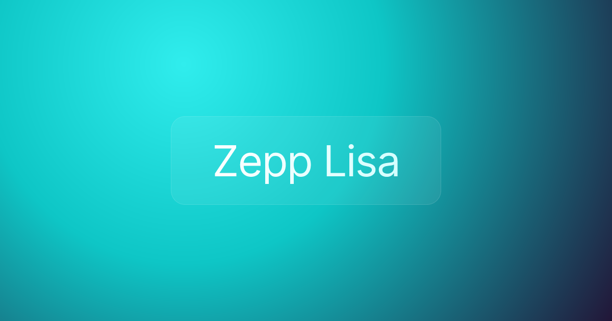 Zepp Lisa