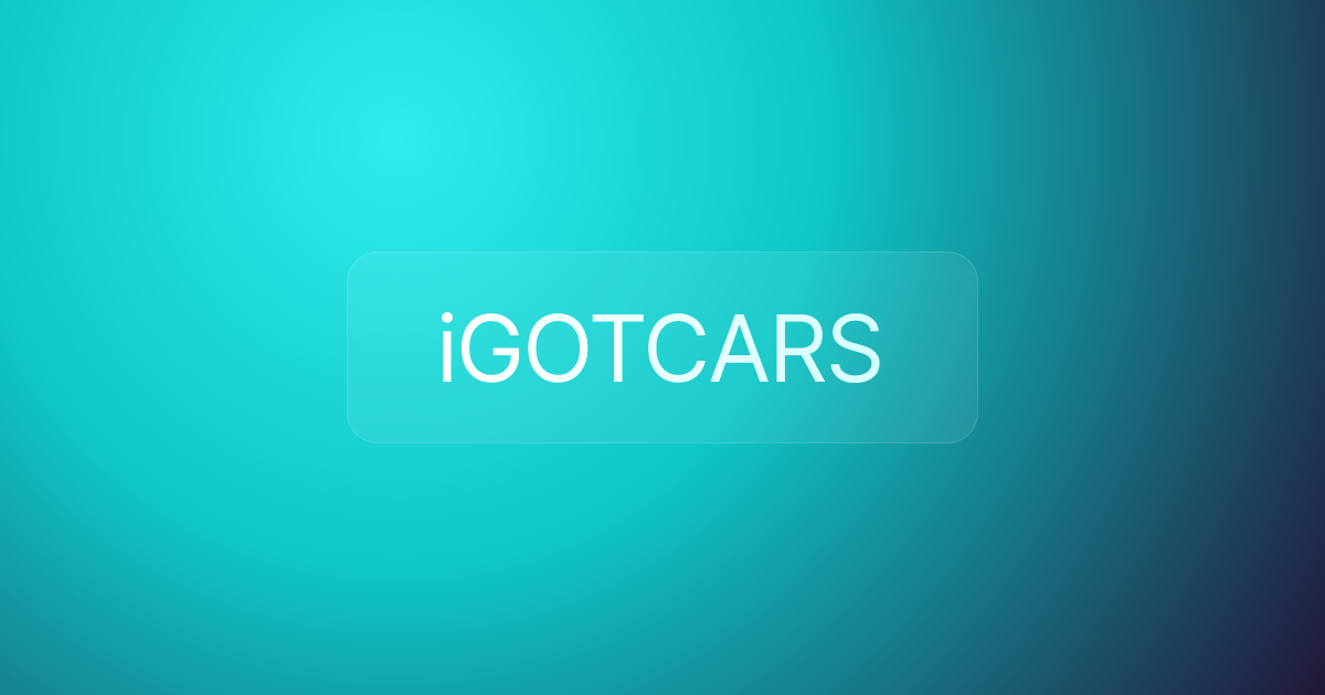 iGOTCARS